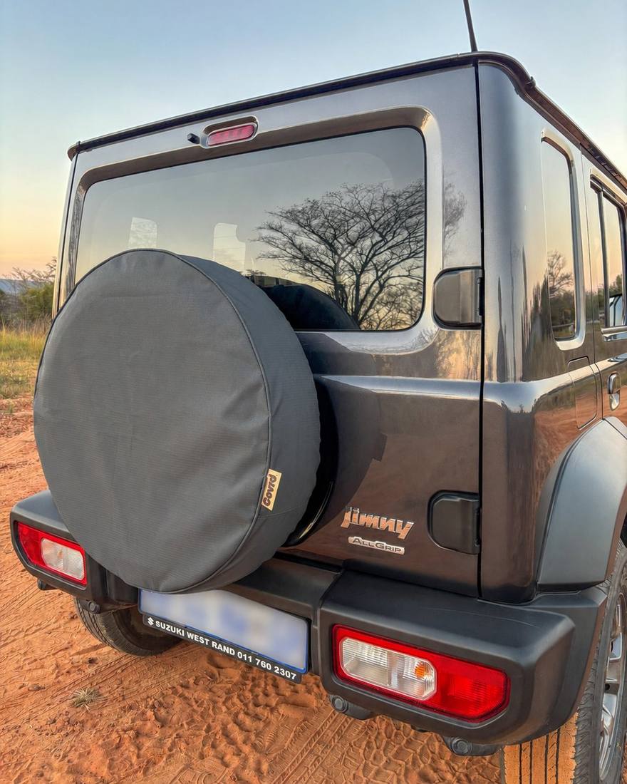 Covrd ripstop spare wheel cover, fabric detail